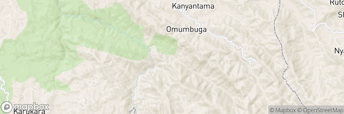 Kanungu, Western Region map