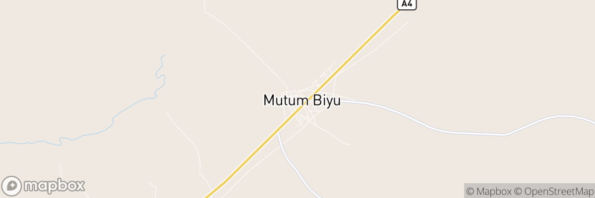 Mutum Biyu, Taraba State map