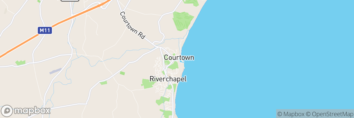 Courtown, Leinster map