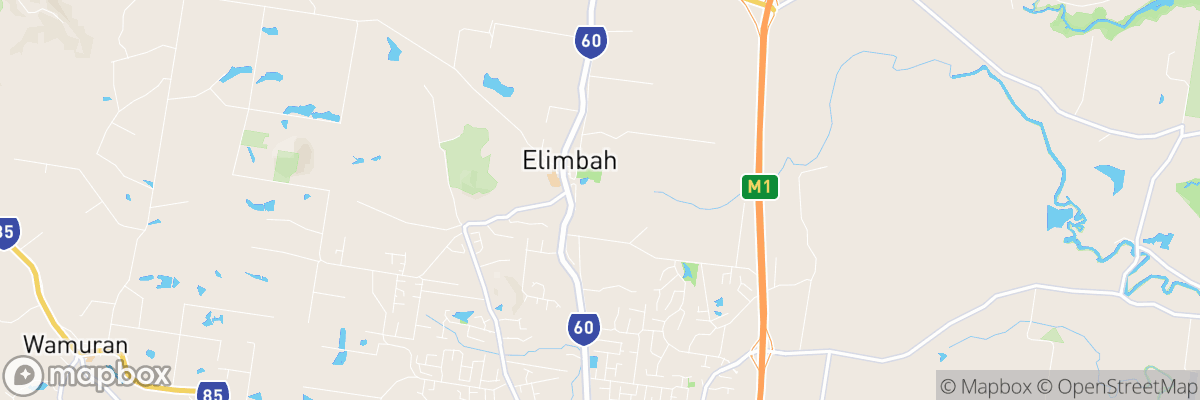 Elimbah, Queensland map