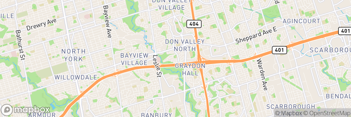 Henry Farm, Ontario map