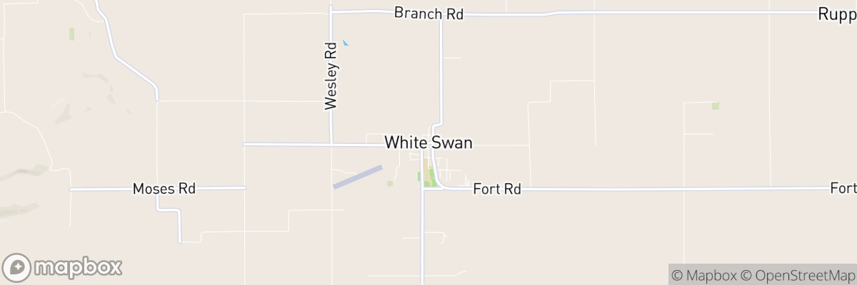 White Swan, Washington map