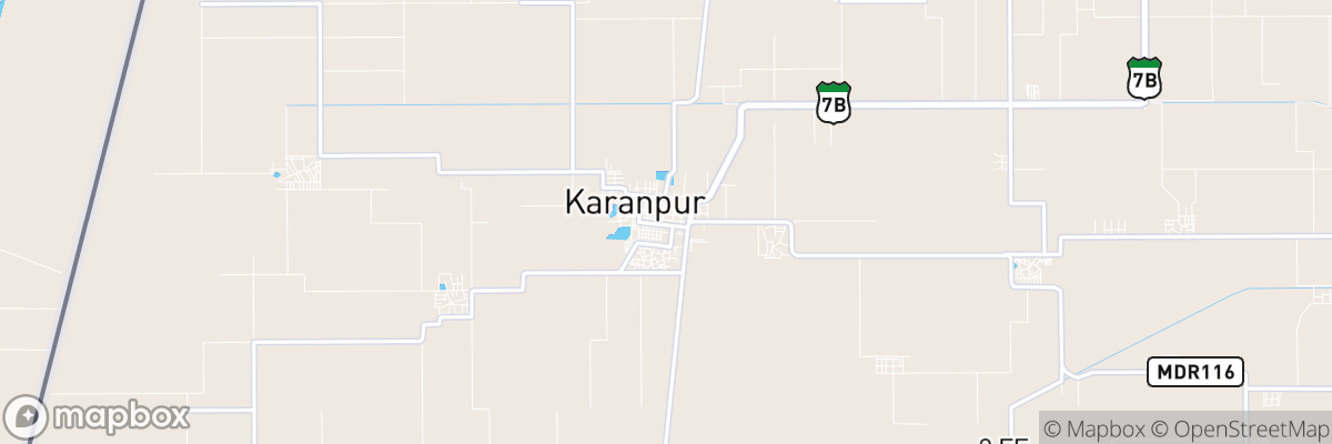 Karanpur, Rājasthān map