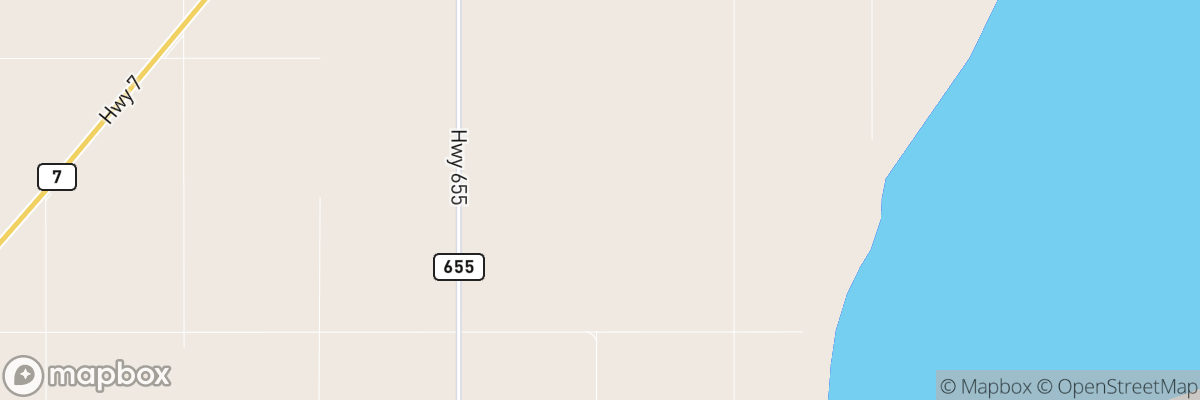 Harris No. 316, Saskatchewan map