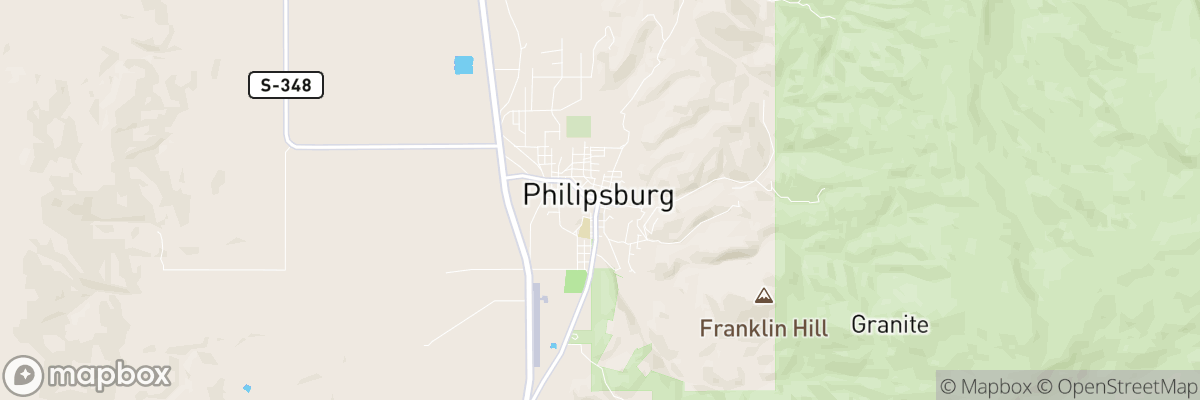 Philipsburg, Montana map