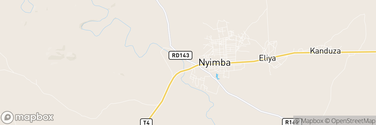 Nyimba, Eastern Province map