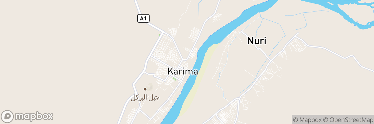 Kuraymah, Northern map