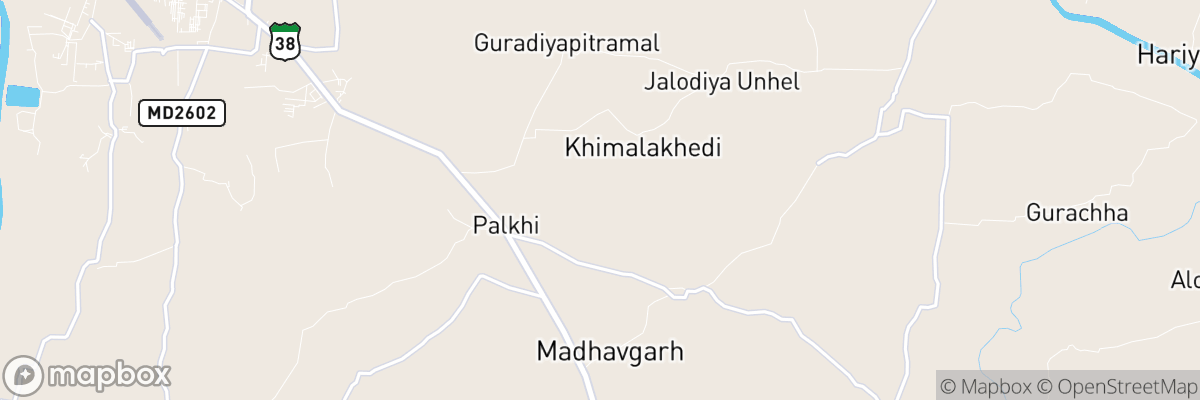 Ujjain, Madhya Pradesh map