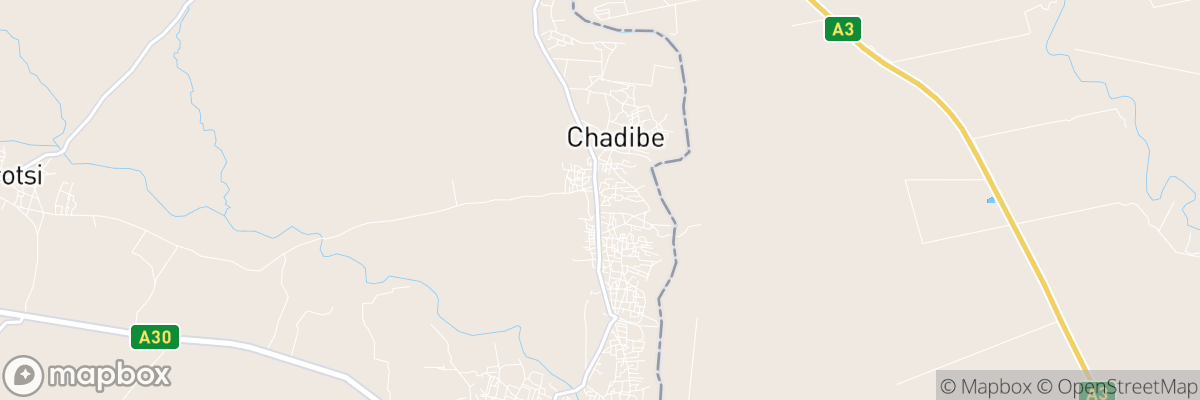 Chadibe, Central District map