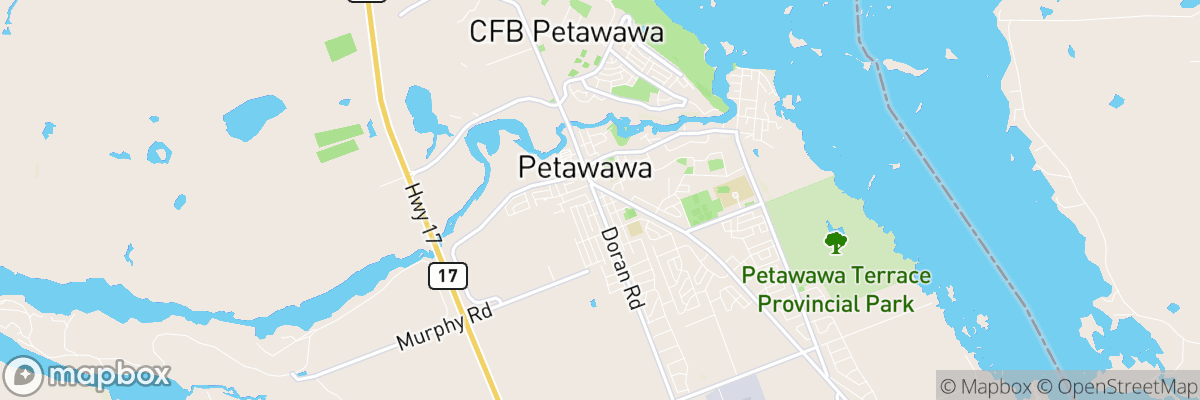 Petawawa, Ontario map