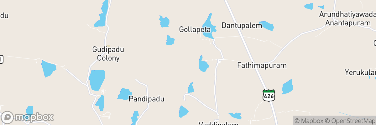 Nellore, Andhra Pradesh map