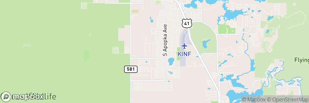 Inverness Highlands South, Florida map