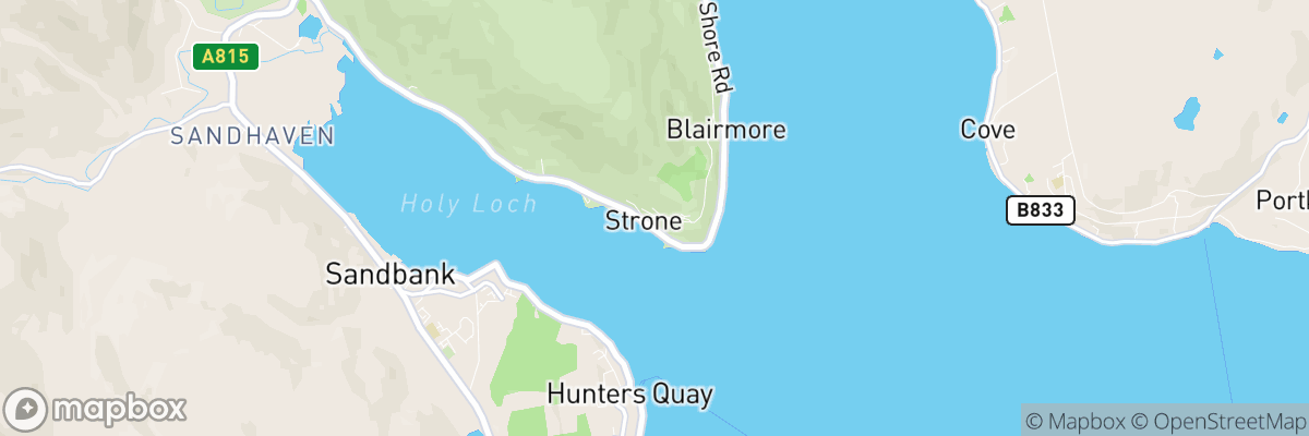 Strone, Scotland map