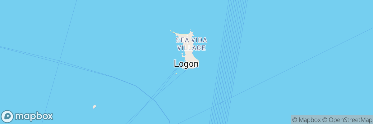 Logon, Central Visayas map