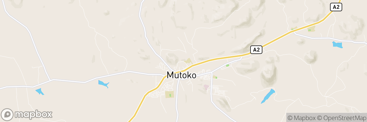 Mutoko, Mashonaland East Province map