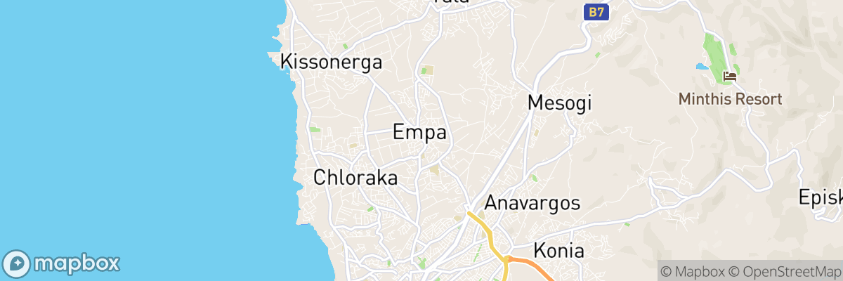 Emba, Paphos District map