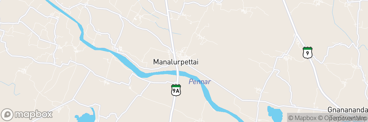 Manalūrpettai, Tamil Nādu map