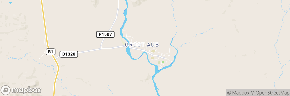 Groot Aub, Khomas map