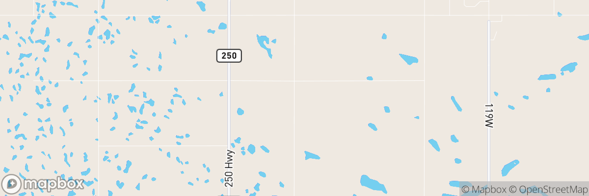 Whitehead, Manitoba map