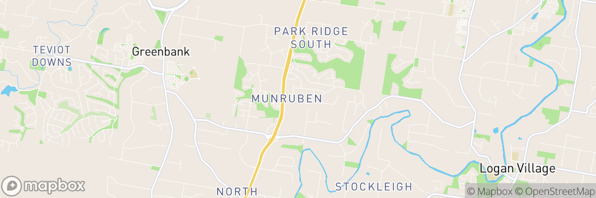 Munruben, Queensland map