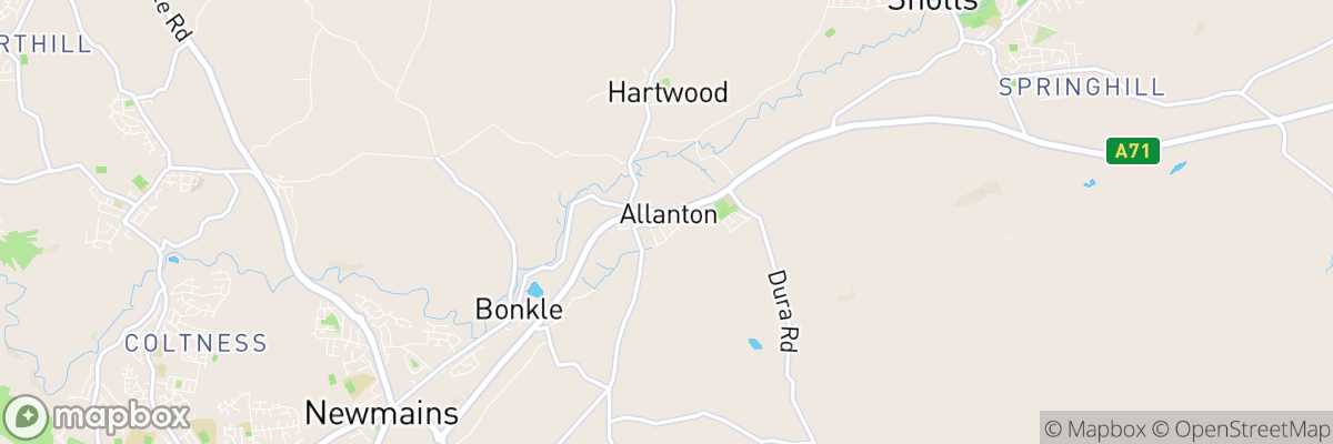 Allanton, Scotland map