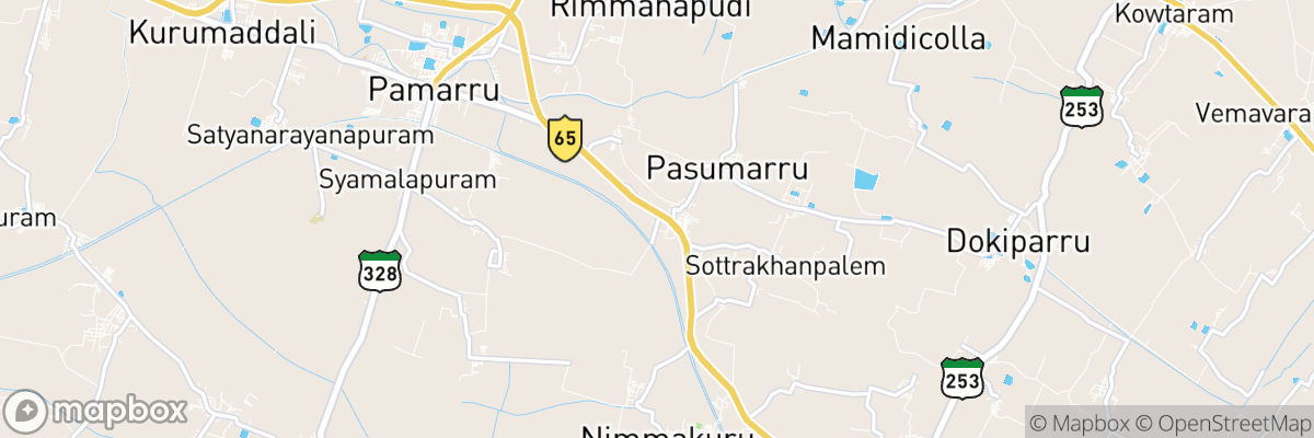 Krishna, Andhra Pradesh map