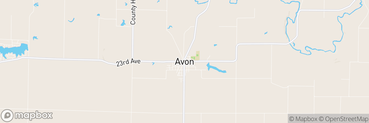 Avon, Illinois map