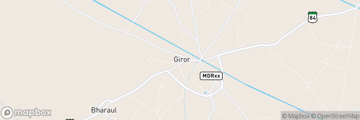 Ghiror, Uttar Pradesh map