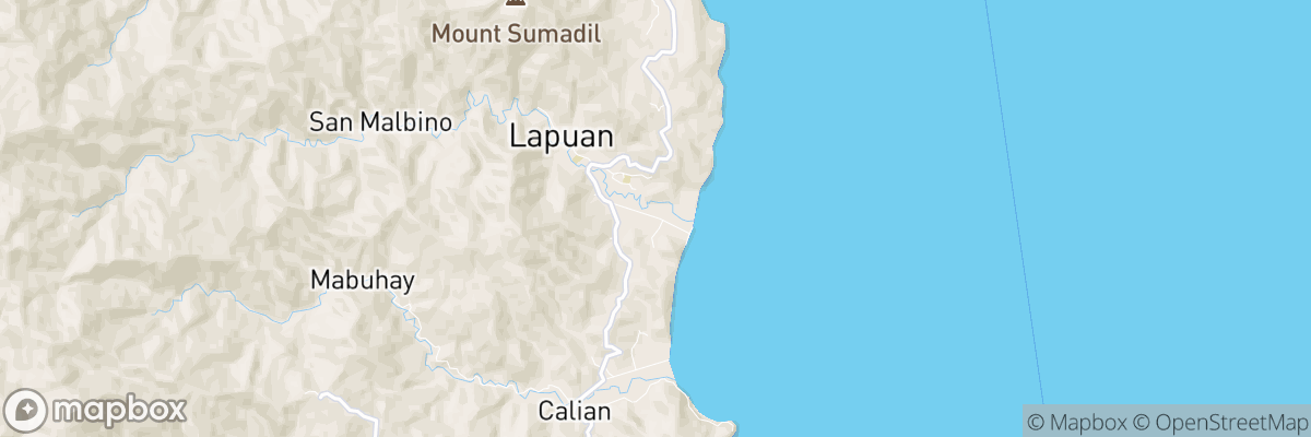 Lapuan, Davao map