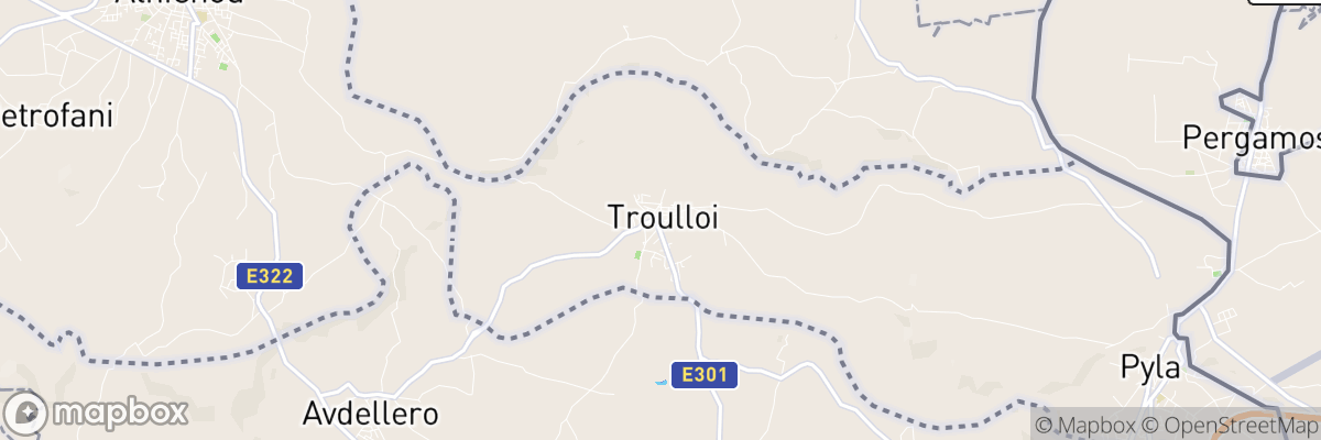 Troúlloi, Eparchía Lárnakas map