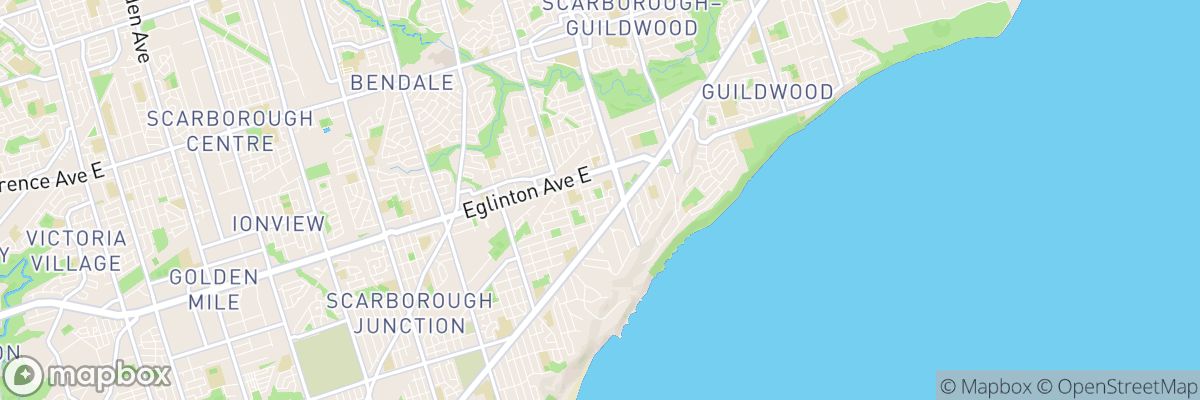 Scarborough Village, Ontario map