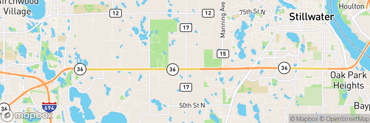 Washington County, Minnesota map