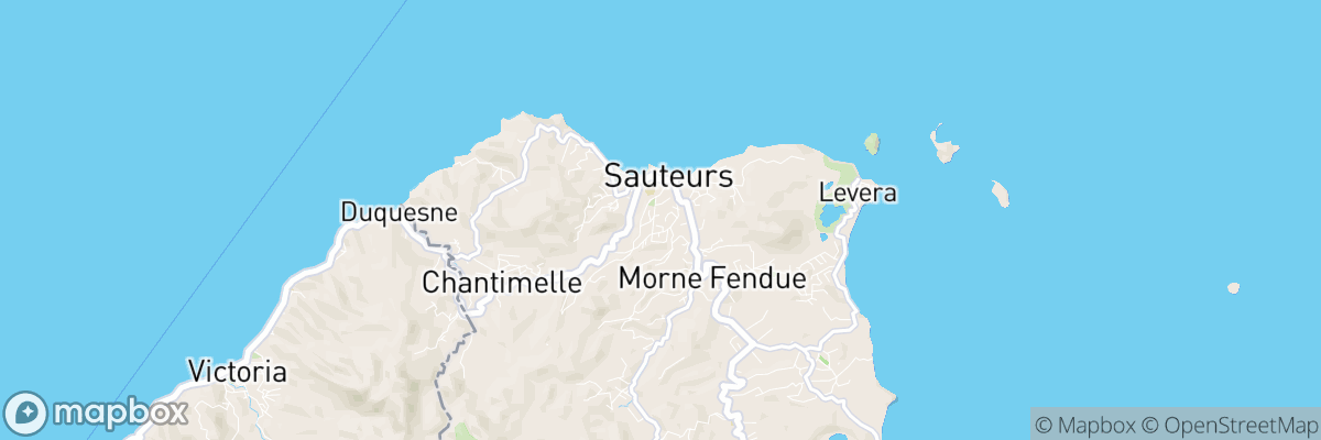 Sauteurs, Saint Patrick map