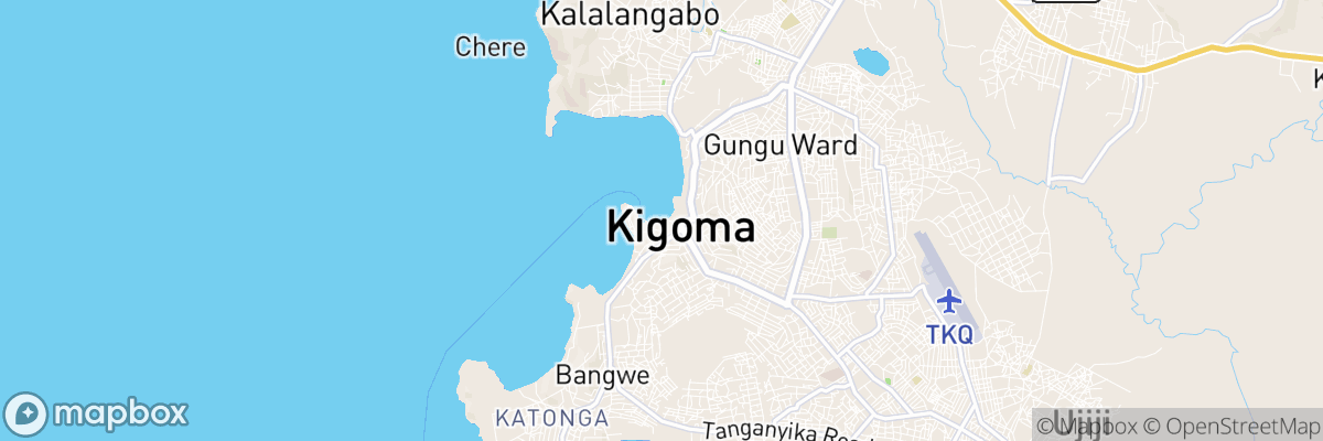 Kigoma, Kigoma Region map