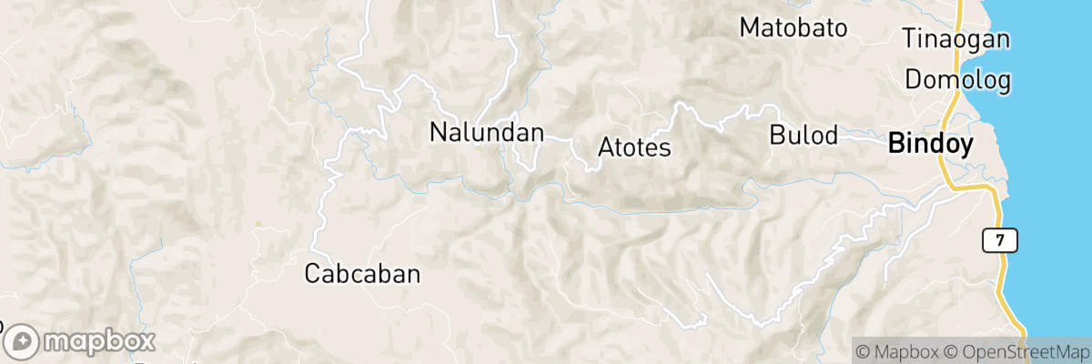 Nalundan, Central Visayas map