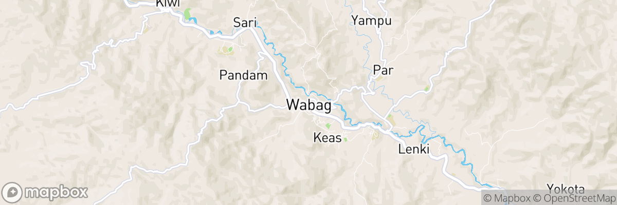 Wabag, Enga Province map