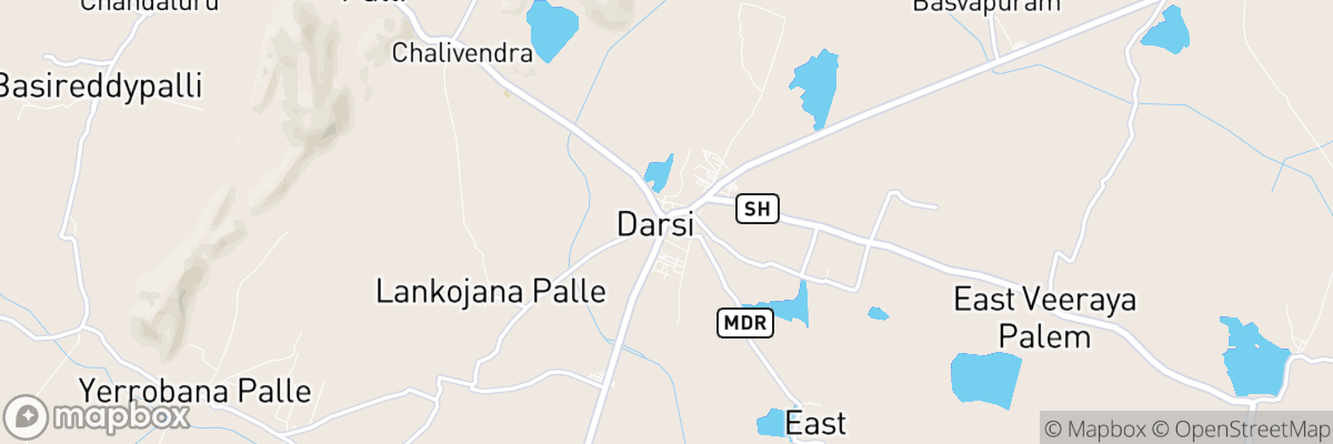 Darsi, Andhra Pradesh map