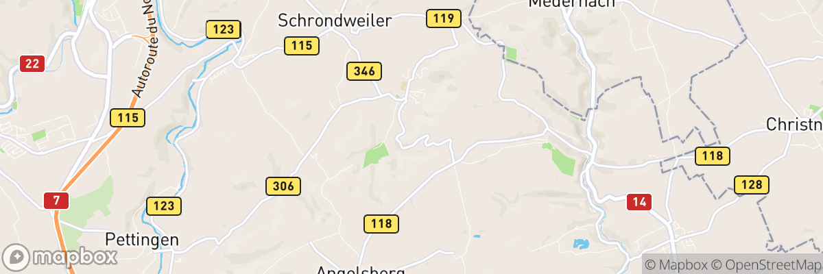 Nommern, Mersch map