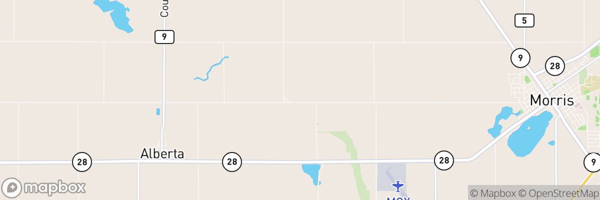 Stevens County, Minnesota map