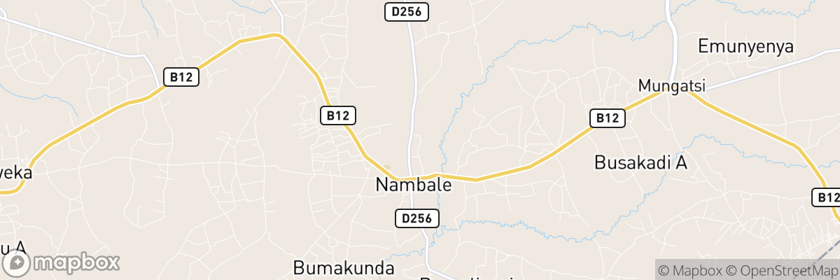 Nambare, Busia map