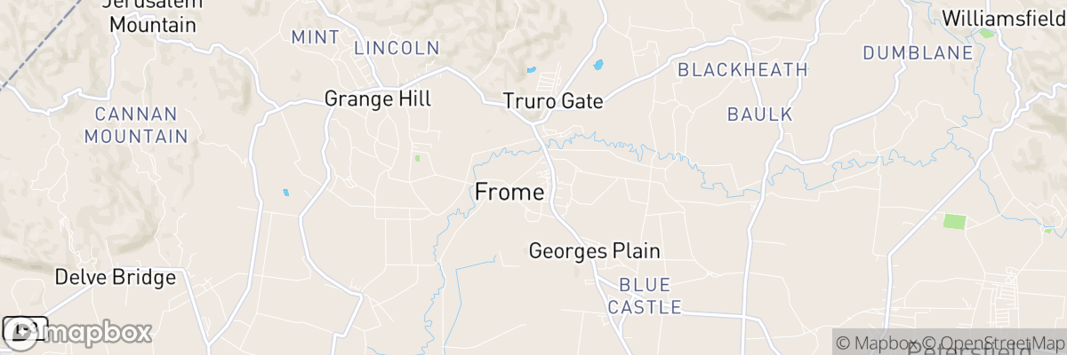 Frome, Westmoreland map