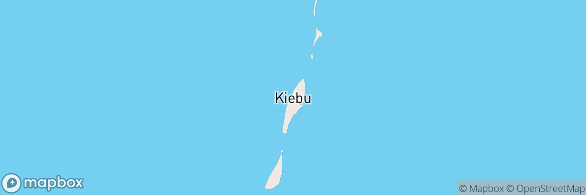 Kiebu Village, Gilbert Islands map