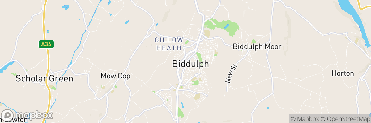 Biddulph, England map