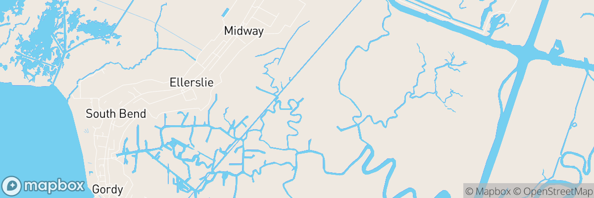 St. Mary Parish, Louisiana map