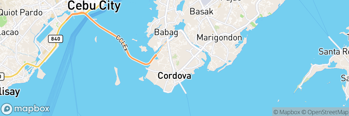 Dapitan, Central Visayas map