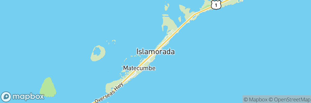 Islamorada, Florida map