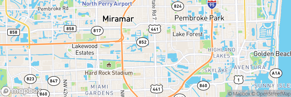 Andover, Florida map