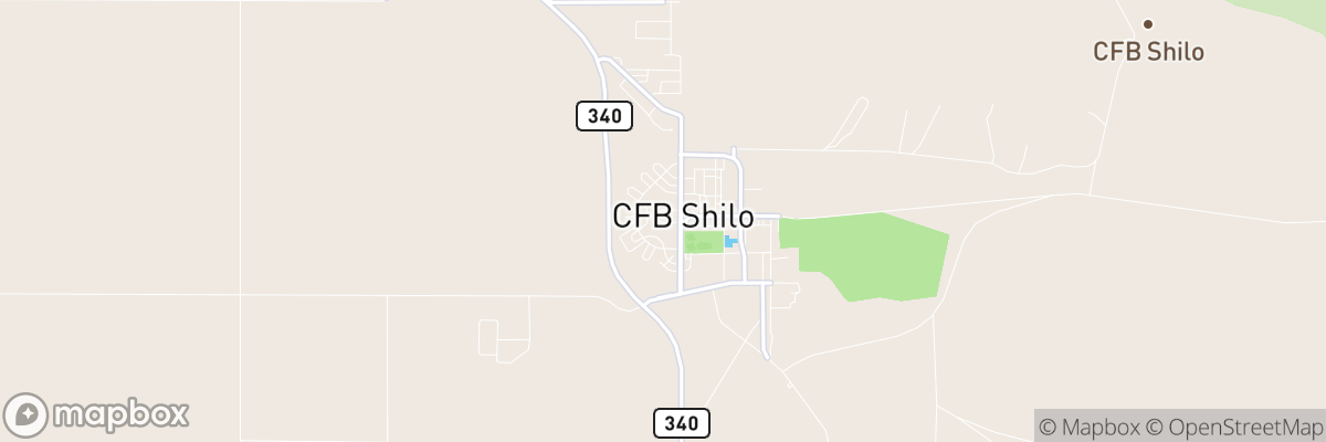 Shilo, Manitoba map