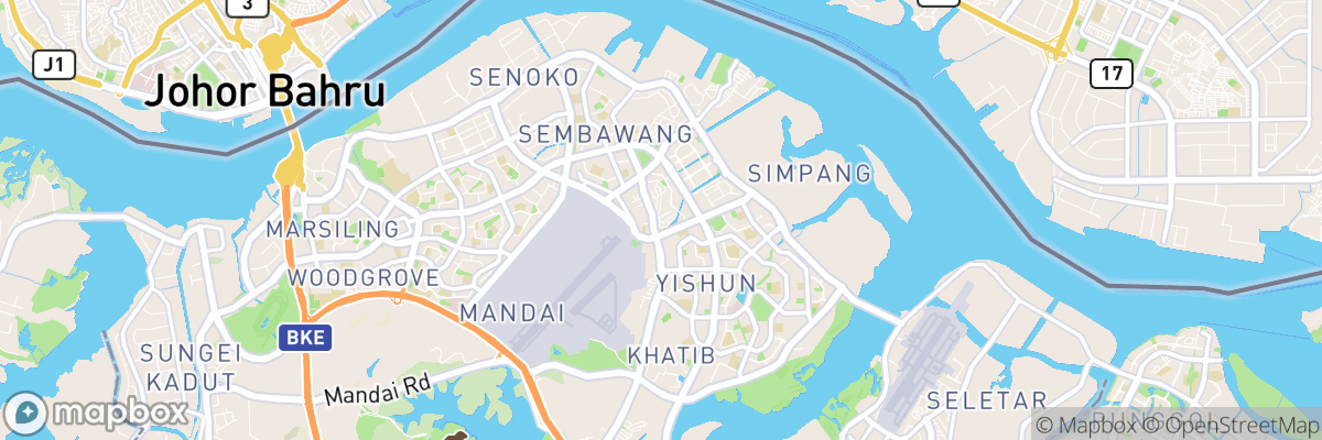 Sungai Simpang map