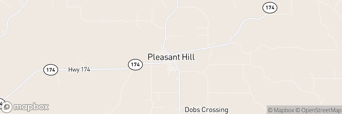 Pleasant Hill, Louisiana map